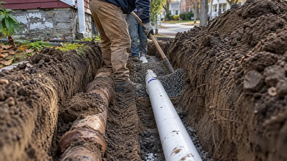 Sewer Line Replacement in Troy NY