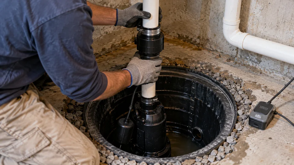 Sump Pump Installation in Troy NY